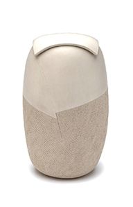 Urna funeraria de cerámica