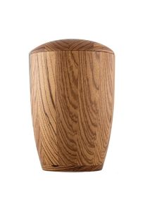 Urna funeraria de madera