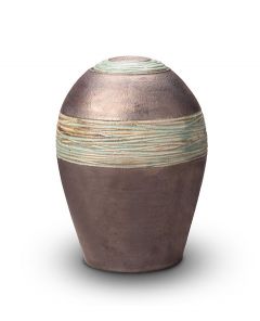 Urna incineración cerámica