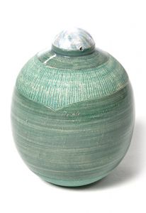 Urna funeraria cerámica