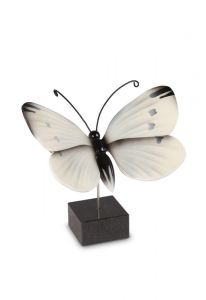 Miniurna mariposa 'Blanca de la col'
