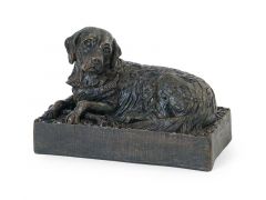 Urna escultura perro 'Golden retriever'