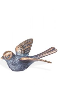 Escultura conmemorativa Vuelo de pájaro – 3D, libre, con taco de fijación en la parte inferior