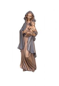 Escultura conmemorativa María con Niño – 3D, libre, con taco de fijación en la parte inferior