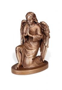 Escultura funeraria Ángel arrodillado – 3D, libre, con taco de fijación en la parte inferior