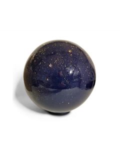 Miniurna funeraria pintada a mano floreciendo