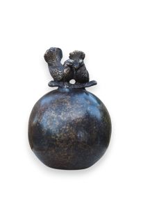 Miniurna bronce palomas