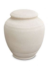 Urna funeraria de porcelana 'Classica' - Beige