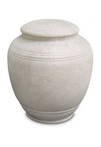 Urna funeraria de porcelana 'Classica' - Tortora