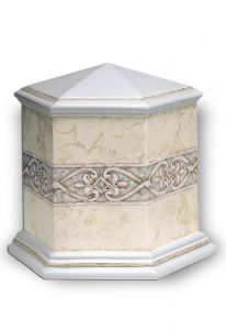 Urna funeraria porcelana