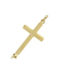 Colgante 'Fe' de oro amarillo 14k