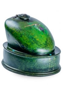 Urna para cenizas tanque de moto hecha a mano 'Dragon fly'