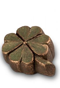 Urna de consuelo 'Trébol de cuatro hojas' (mini urna)