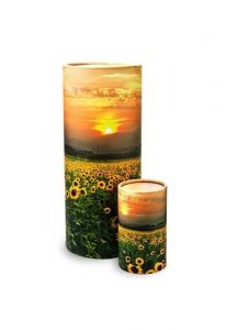 Tubo de dispersión para cenizas 'Girasoles'
