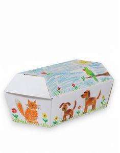 Cofre funerario para ratas, hámsters, cobayas y pajaritos