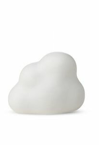 Mini urna para cenizas de cerámica Nube blanco