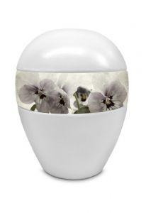 Urna funeraria porcelana 'Orquídeas'
