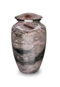Urna funeraria 'Elegance' con aspecto de piedra natural rosa
