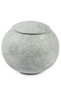 Urna para cenizas porcelana 'Sfera' verde