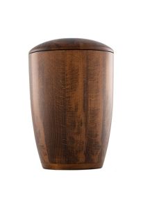 Urna funeraria de madera