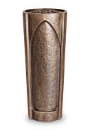 Conmemorativo jarrón bronce con tornillo de rosca