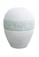 Urna para cenizas de porcelana 'Planet' - Hielo y agua