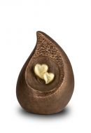 Urna ceramica amor oculto (con vela)