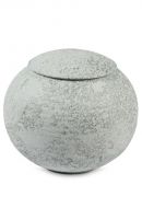 Urna para cenizas porcelana 'Sfera' verde