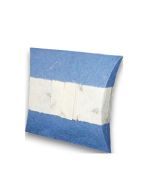 Urna funeraria biodegradable para la dispersión de cenizas en el mar - azul