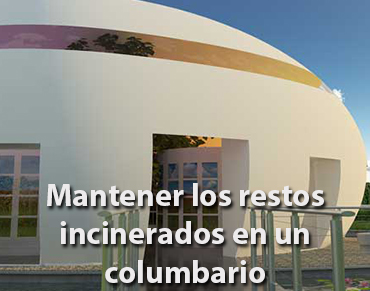 Mantener los restos incinerados en un columbario