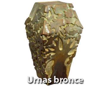 Urnas funerarias de bronce