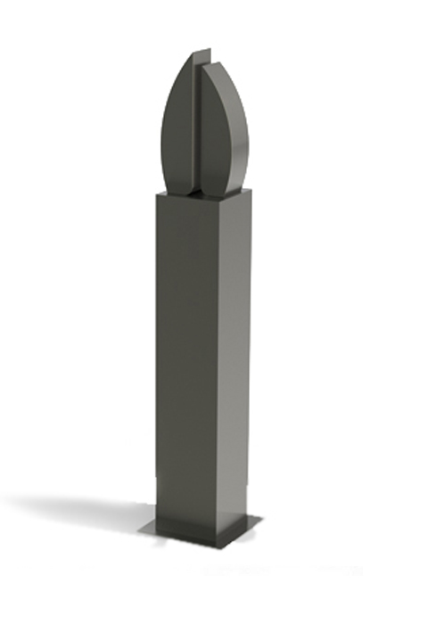Colocar la urna sobre una base o pilar